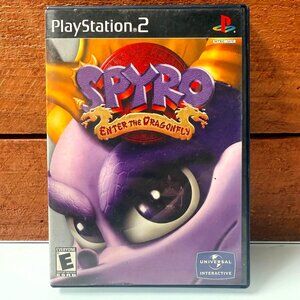 Vintage Spyro: Enter the Dragonfly (Sony PlayStation 2, 2002) Family